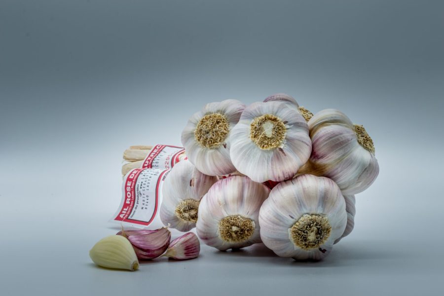 Ail rose de Lautrec – Grappes (1kg)Ail rose de Lautrec – Grappes (1kg